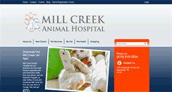 Desktop Screenshot of millcreekanimalhospital-tn.com